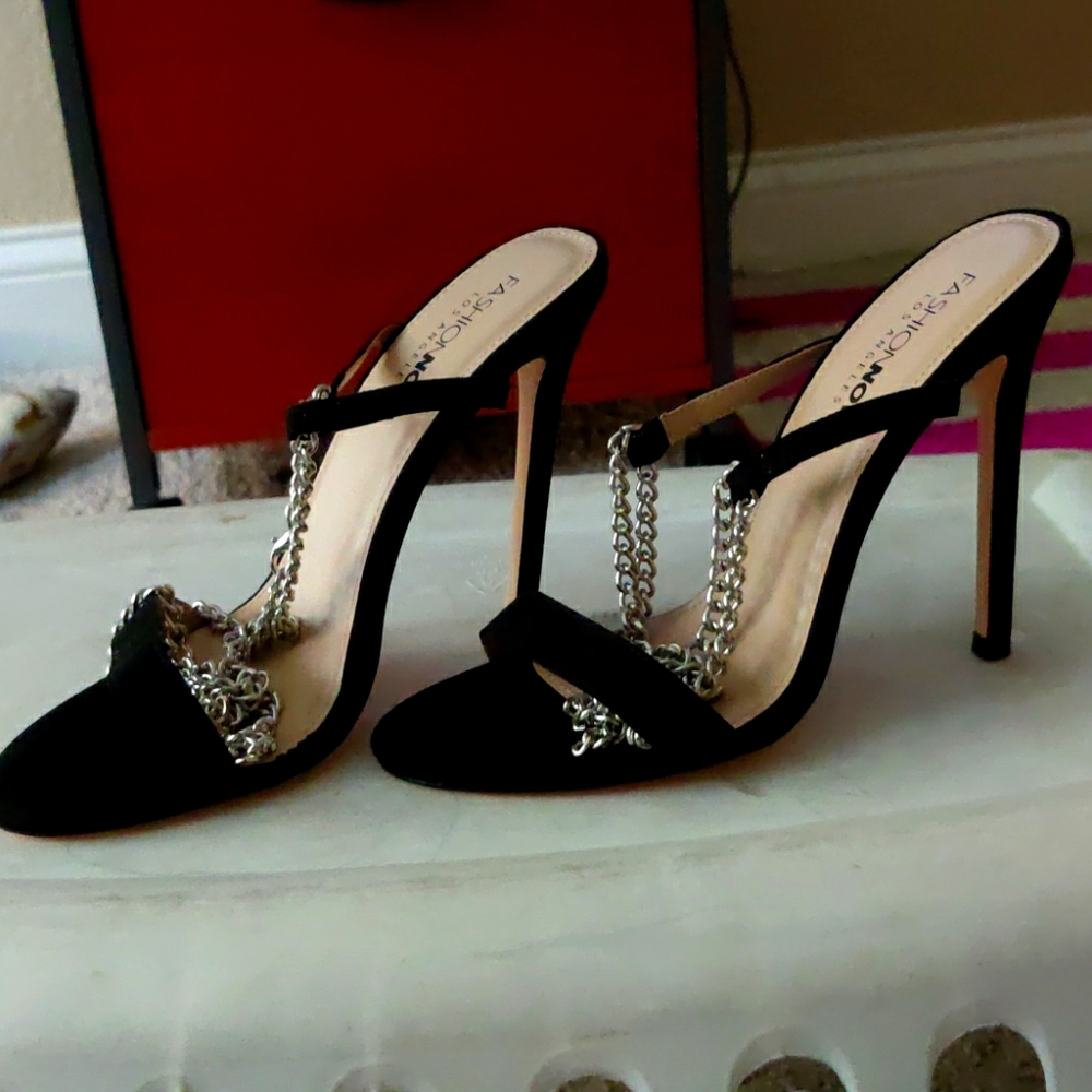 Black heels
